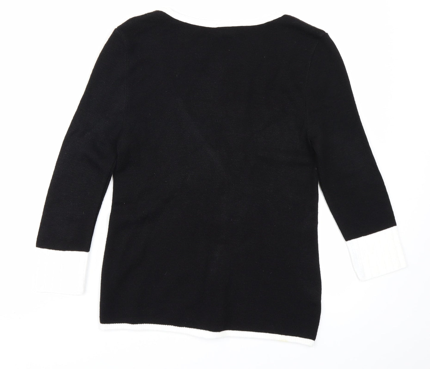 Kit Womens Black   Cardigan Jumper Size 12