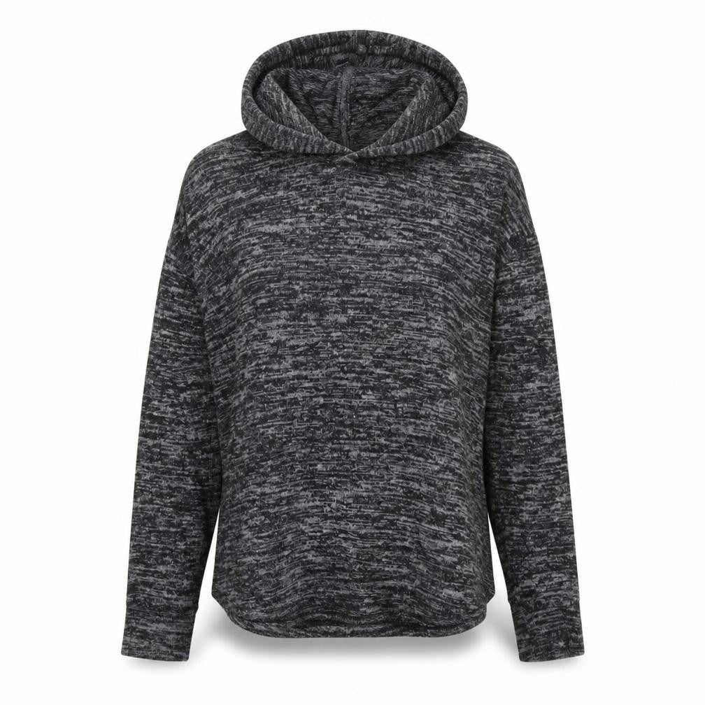 Papaya Womens Black   Pullover Hoodie Size M