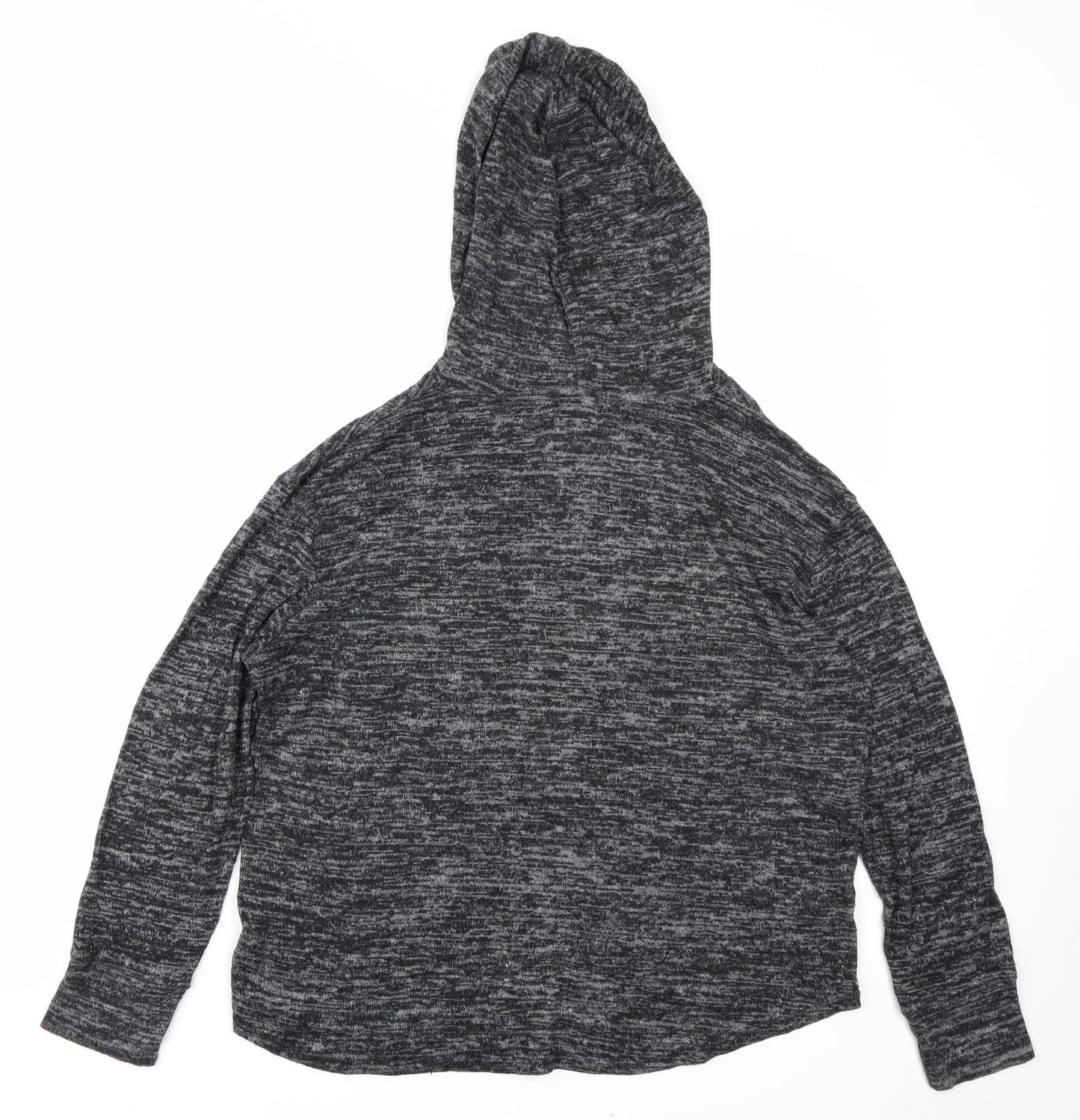 Papaya Womens Black   Pullover Hoodie Size M