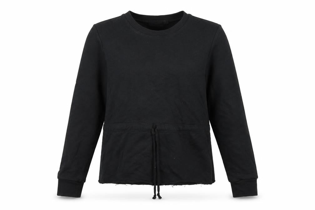 PRETTYLITTLETHING Womens Black   Pullover Sweatshirt Size 8