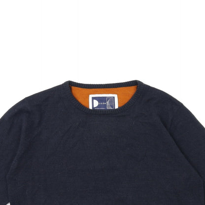 Dcode Mens Blue  Knit Pullover Jumper Size S