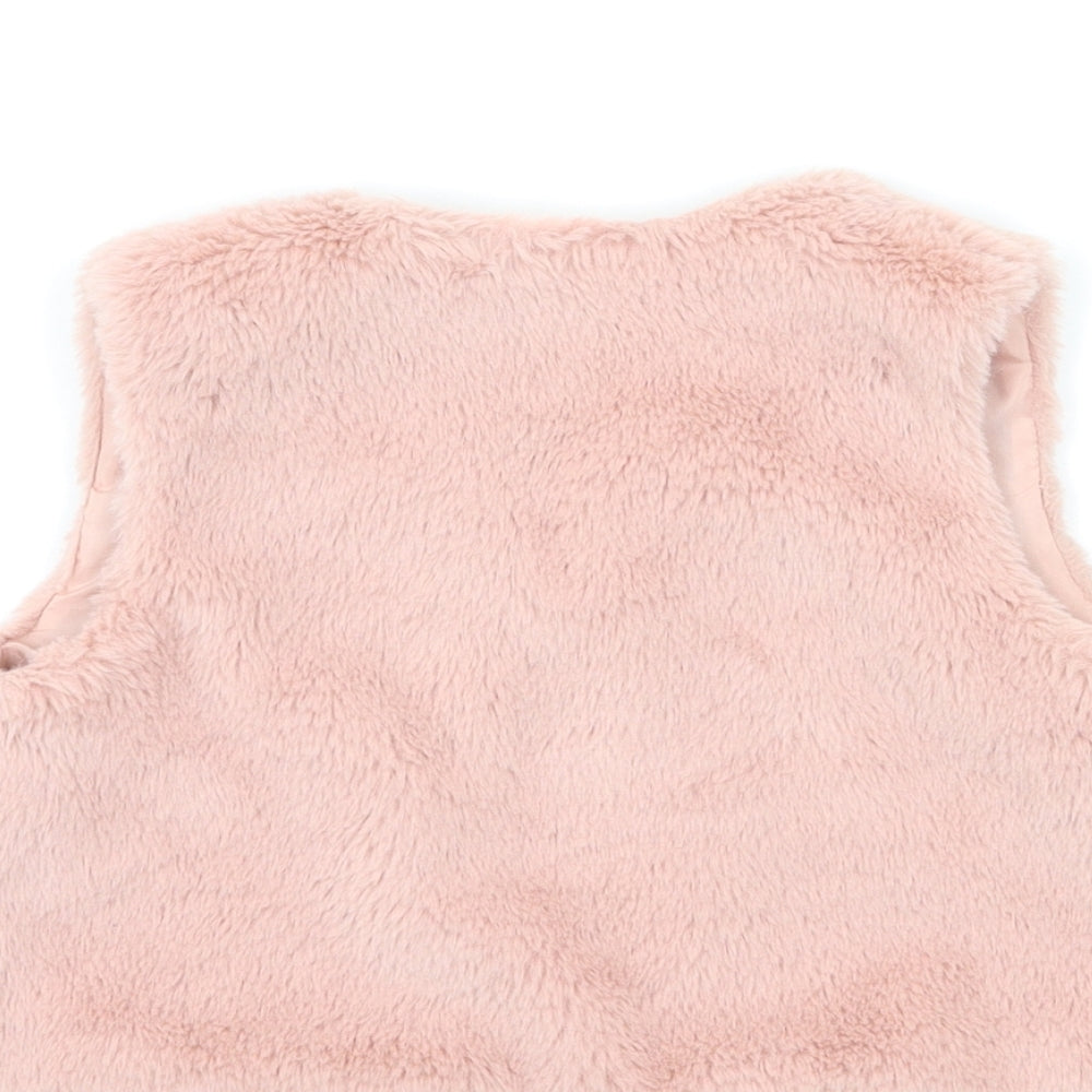 M&Co Girls Pink   Jacket  Size 3-4 Years