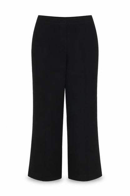 Front view of Principles women’s black trousers, size UK 10, 30-inch leg