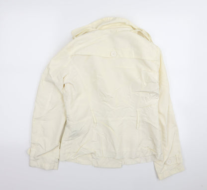 Zara Womens White   Jacket Blazer Size M