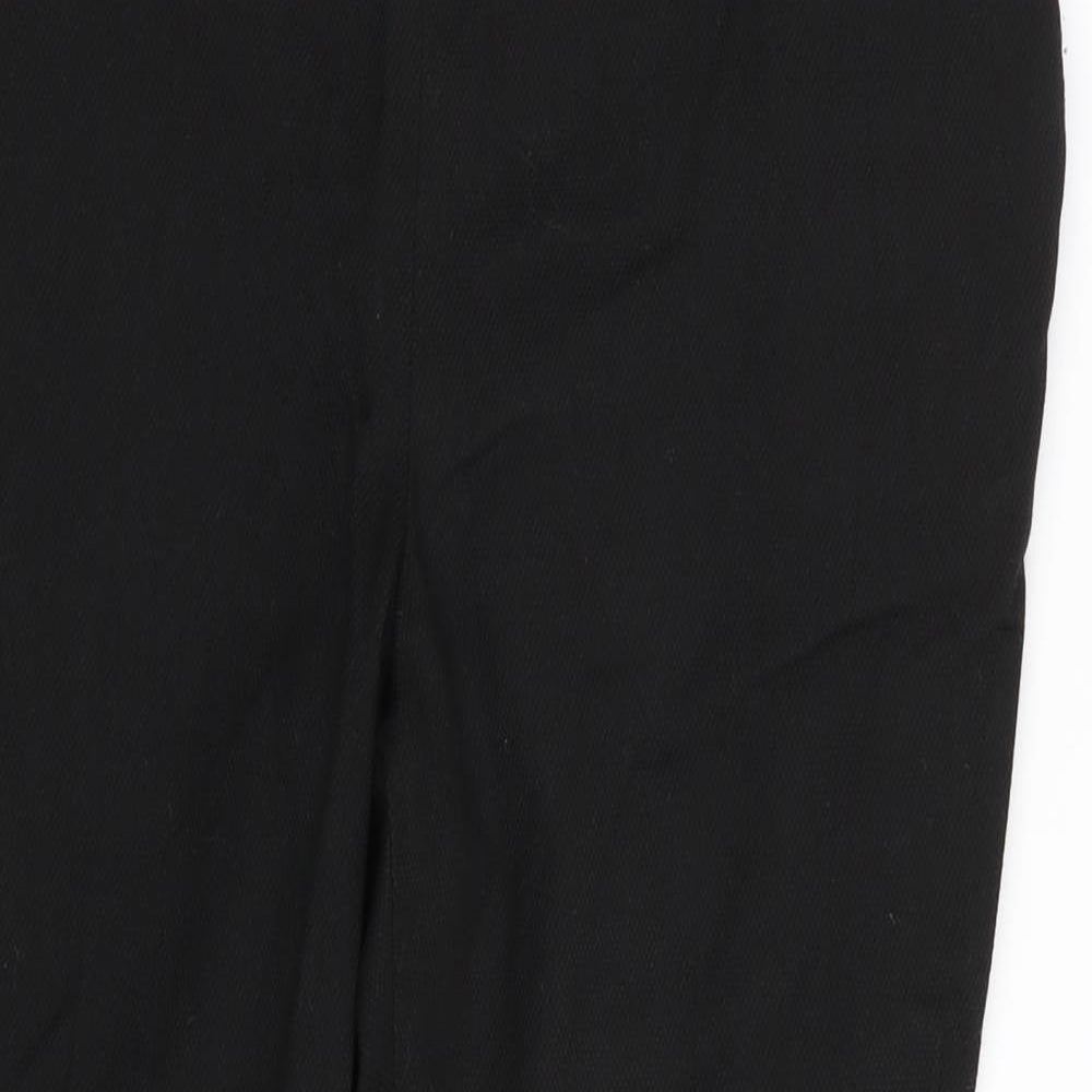 NEXT Womens Black   Trousers  Size 12 L27 in
