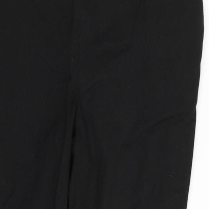 Next Womens Black   Trousers  Size 12 L27 in