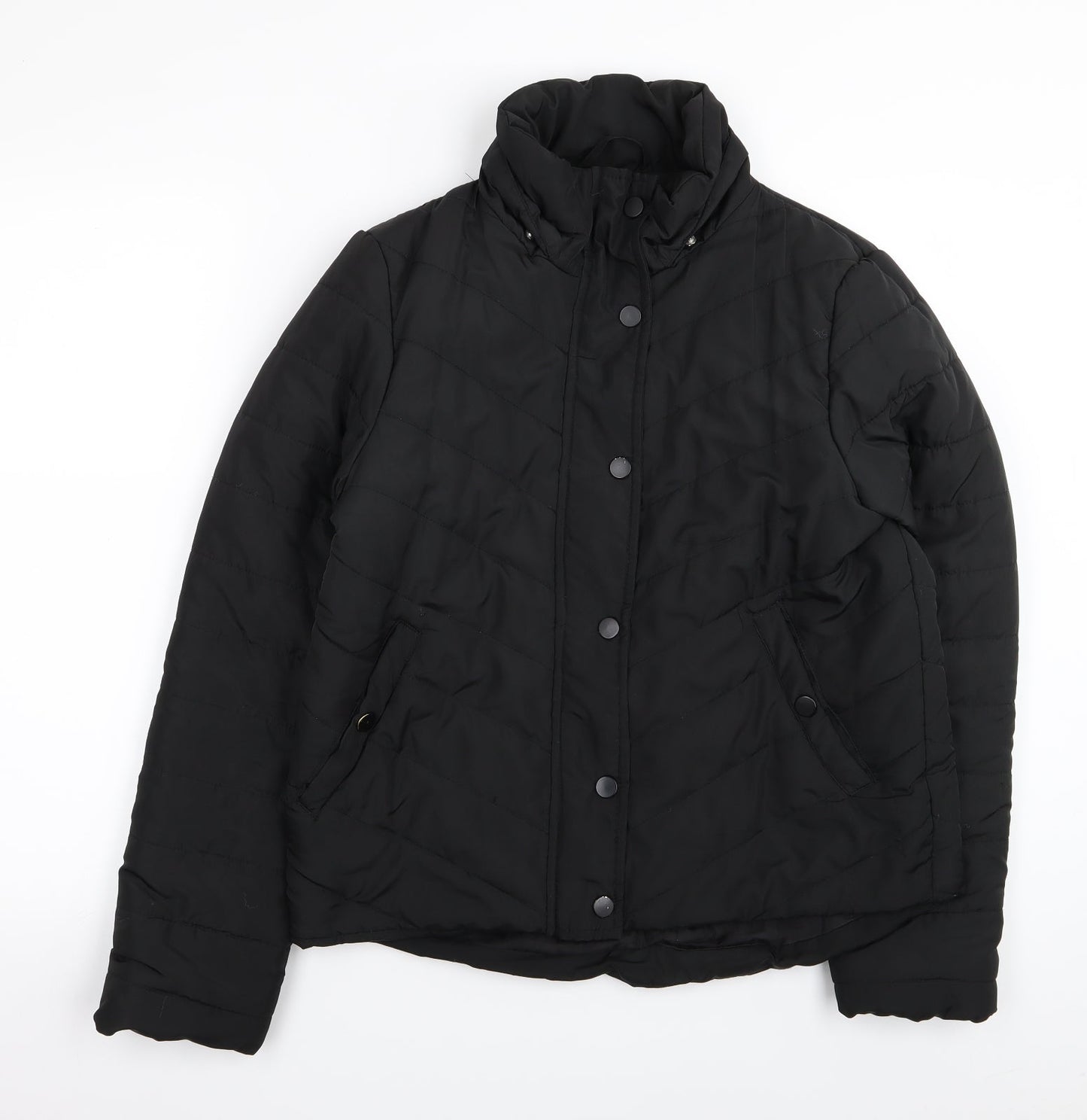 Avenue Womens Black   Jacket Coat Size 12