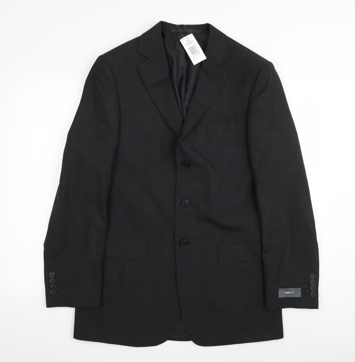 M&S Mens Grey   Jacket Blazer Size 38