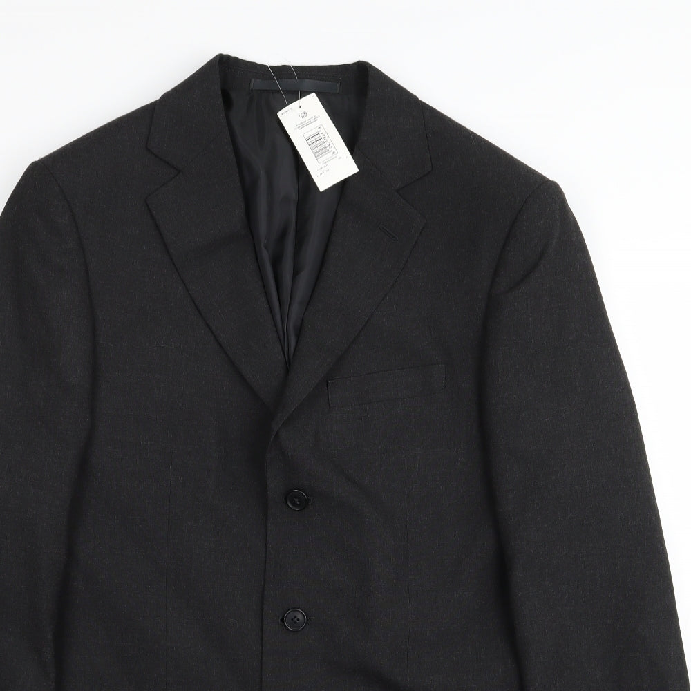 M&S Mens Grey   Jacket Blazer Size 38