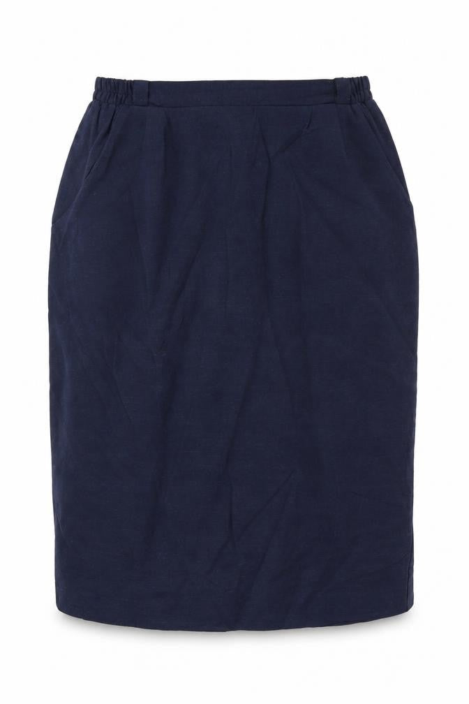 Davina Womens Blue   A-Line Skirt Size 14