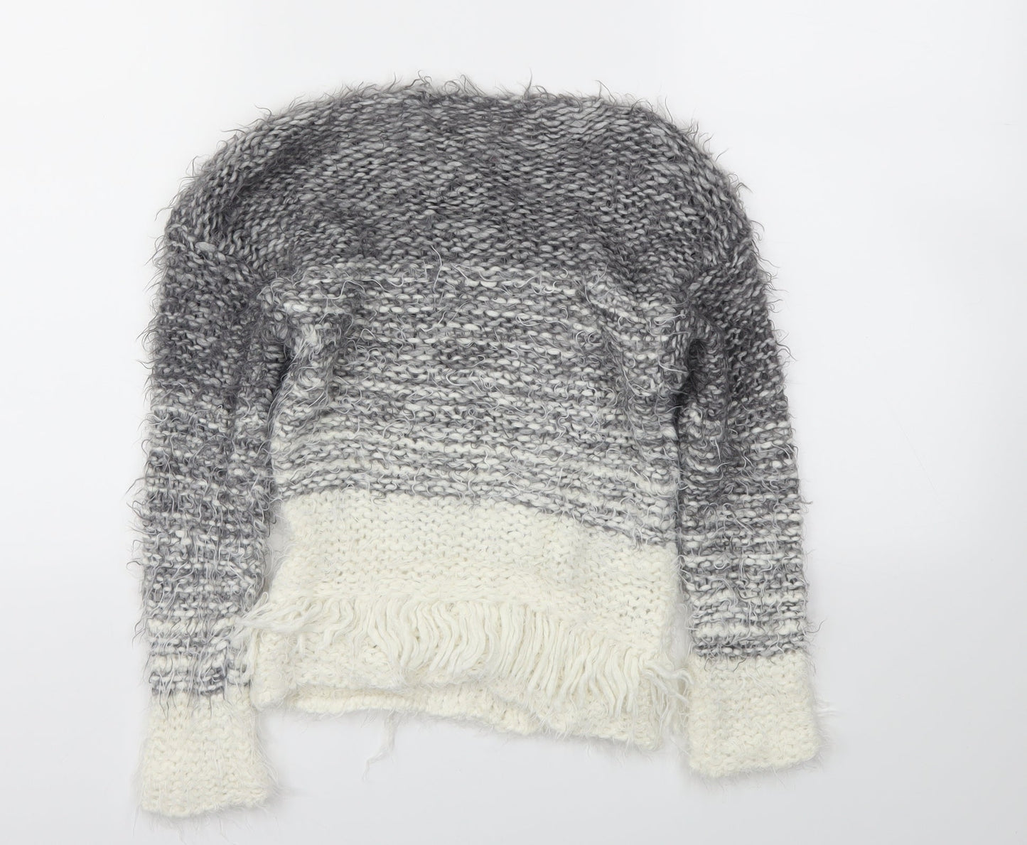 Zara Girls Grey   Pullover Sweatshirt Size 7 Years