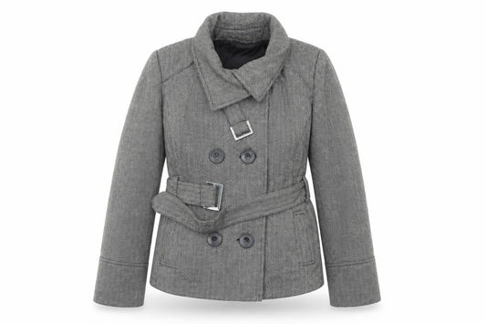 Zoe Womens Grey   Jacket Coat Size 12