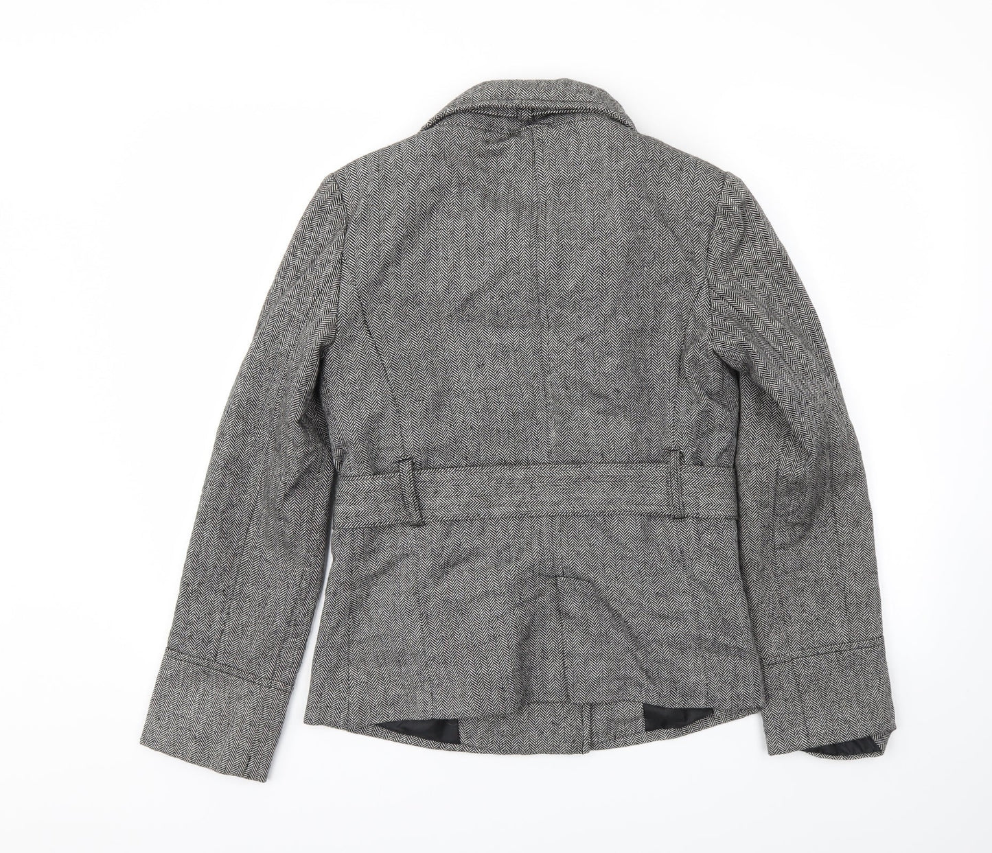Zoe Womens Grey   Jacket Coat Size 12