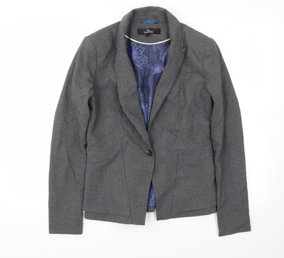 Next Womens Grey   Jacket Blazer Size 8