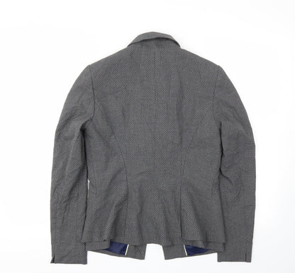 Next Womens Grey   Jacket Blazer Size 8
