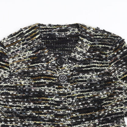 Touch Collection Womens Multicoloured   Cardigan Jumper Size 12
