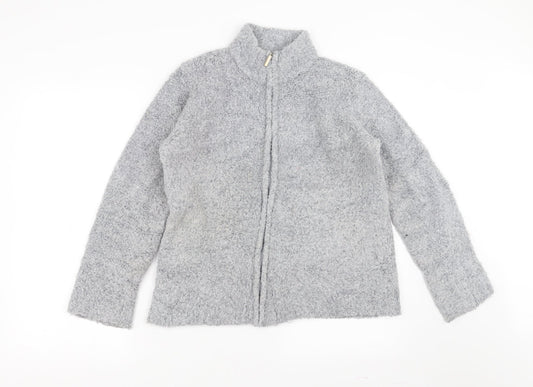 EWM Womens Grey   Full Zip Jumper Size M