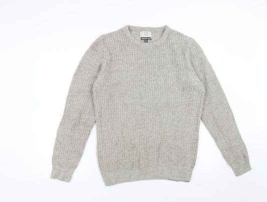 George Mens Beige   Pullover Jumper Size S