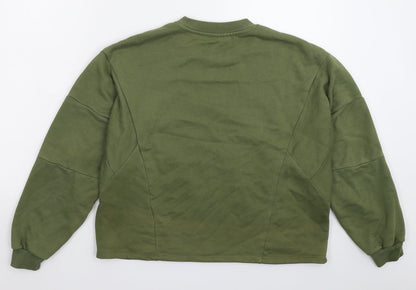 George Womens Green   Pullover Sweatshirt Size M