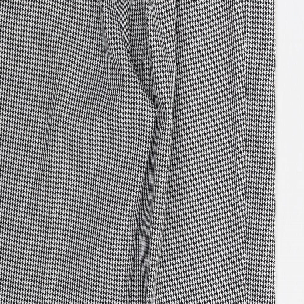 Damart Womens Multicoloured Houndstooth  Trousers  Size 10 L29 in