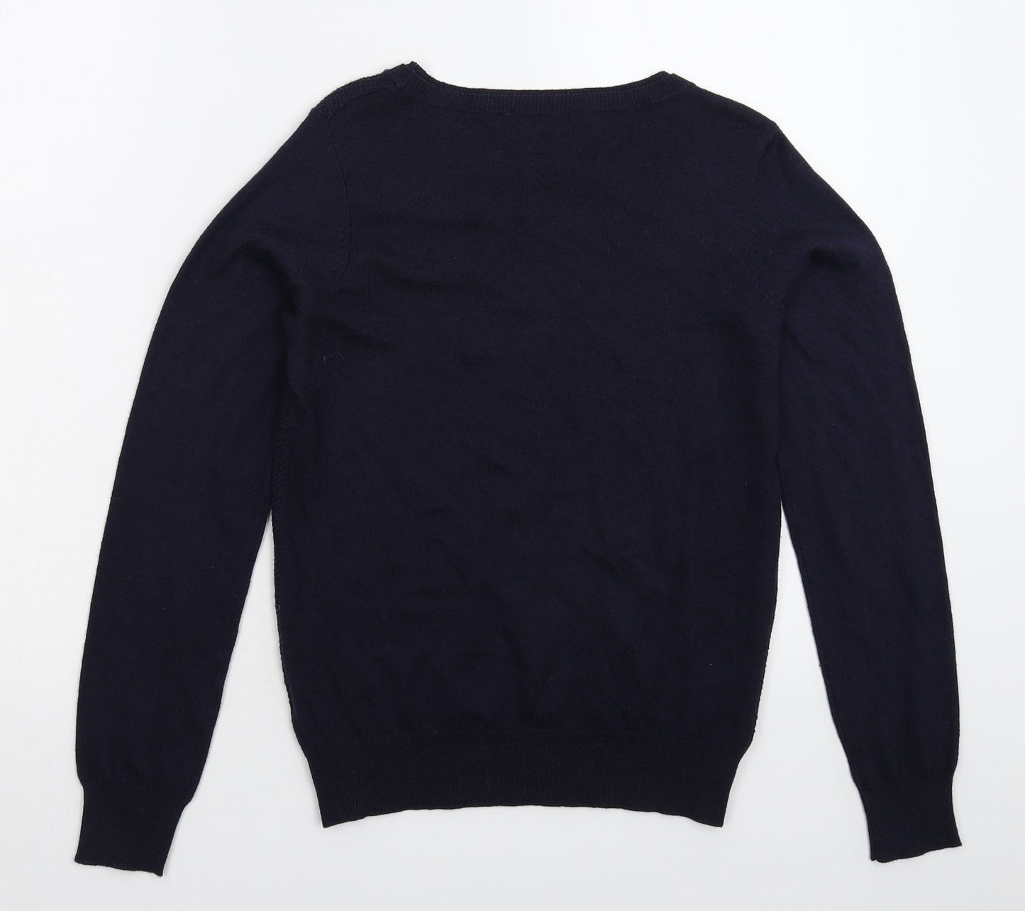 Dorothy Perkins Womens Blue  Knit Pullover Jumper Size 8