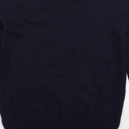 Dorothy Perkins Womens Blue  Knit Pullover Jumper Size 8