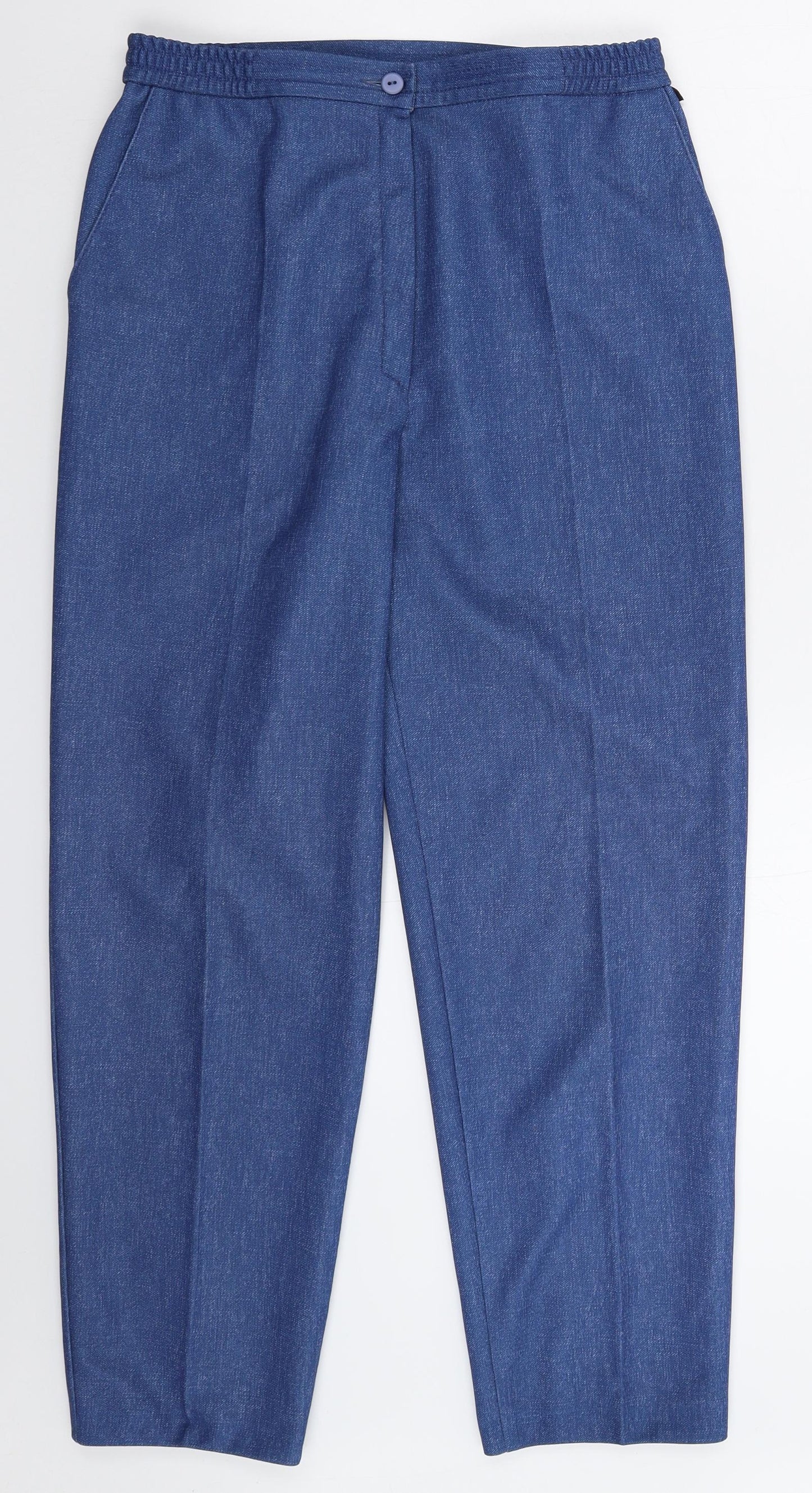 Preworn Womens Blue   Trousers  Size 30 in L27 in