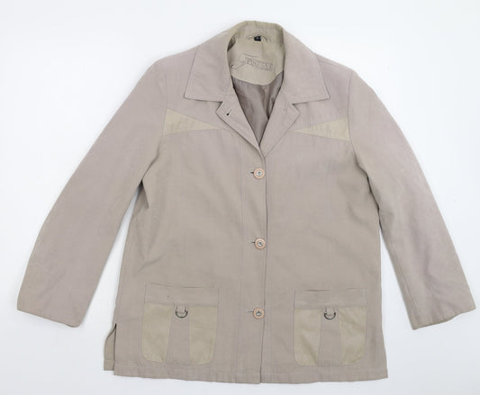 Finesse Womens Grey   Jacket  Size 12