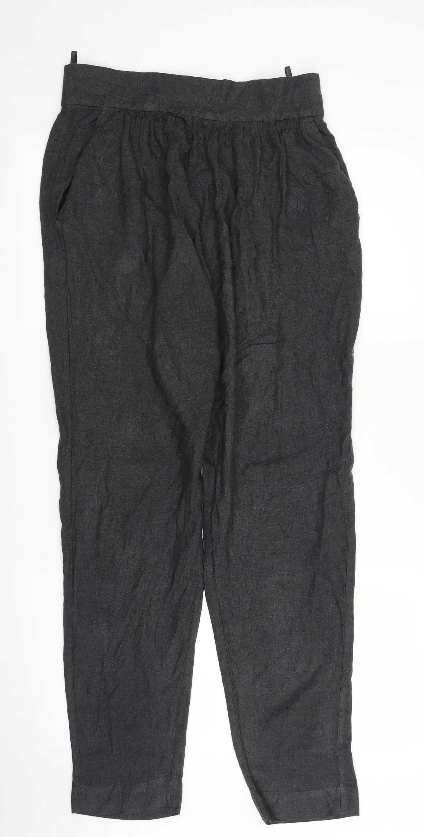 French Connection Womens Grey   Bloomer Trousers Size 12 L28 in