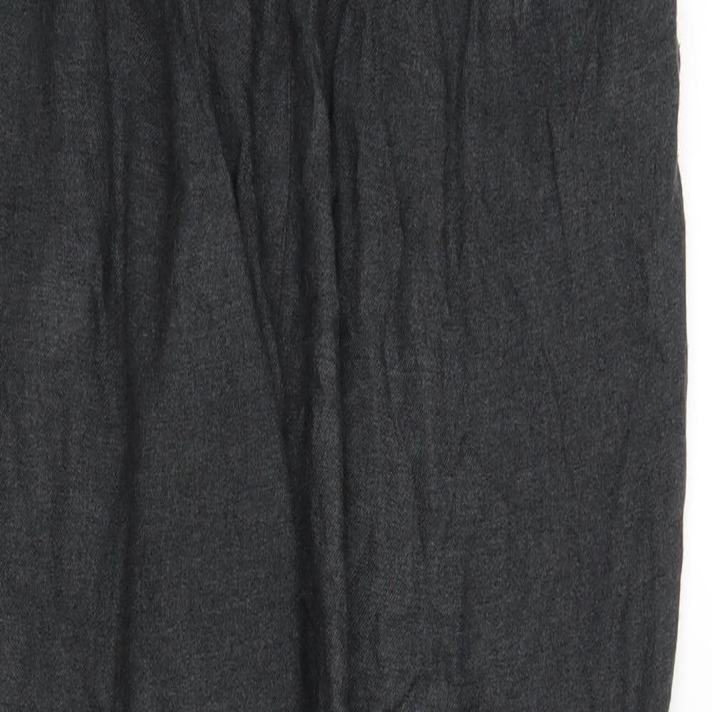 French Connection Womens Grey   Bloomer Trousers Size 12 L28 in