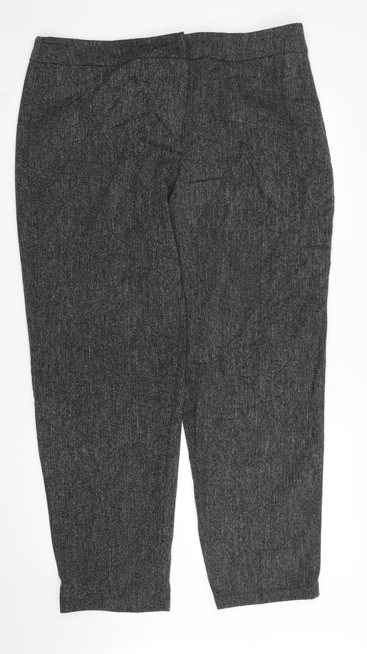 Ethal Austin Womens Grey   Trousers  Size L L29 in