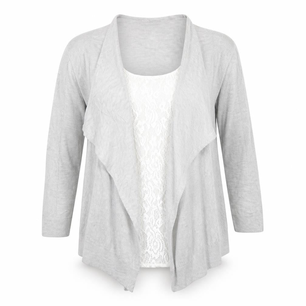 Marks & Spencer Womens Grey Floral  Basic Blouse Size 10