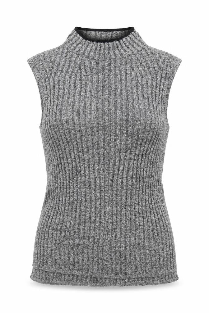 Marks & Spencer Womens Grey   Basic Blouse Size 8