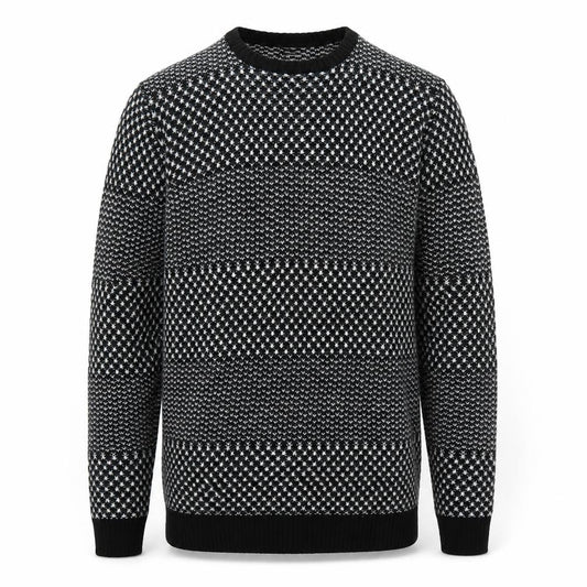 Tu Mens Black   Pullover Jumper Size M