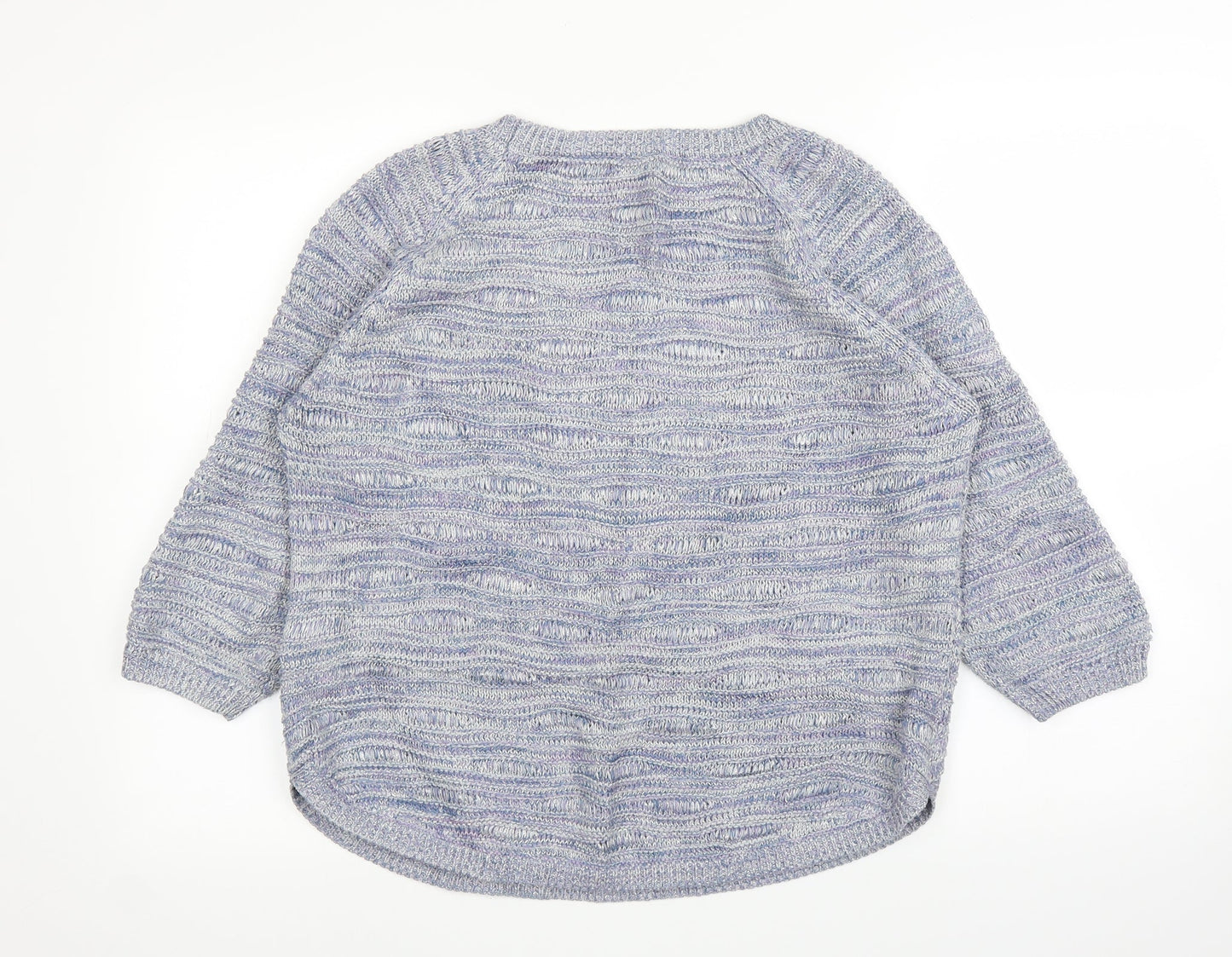 M&S Womens Blue   Pullover Jumper Size 10