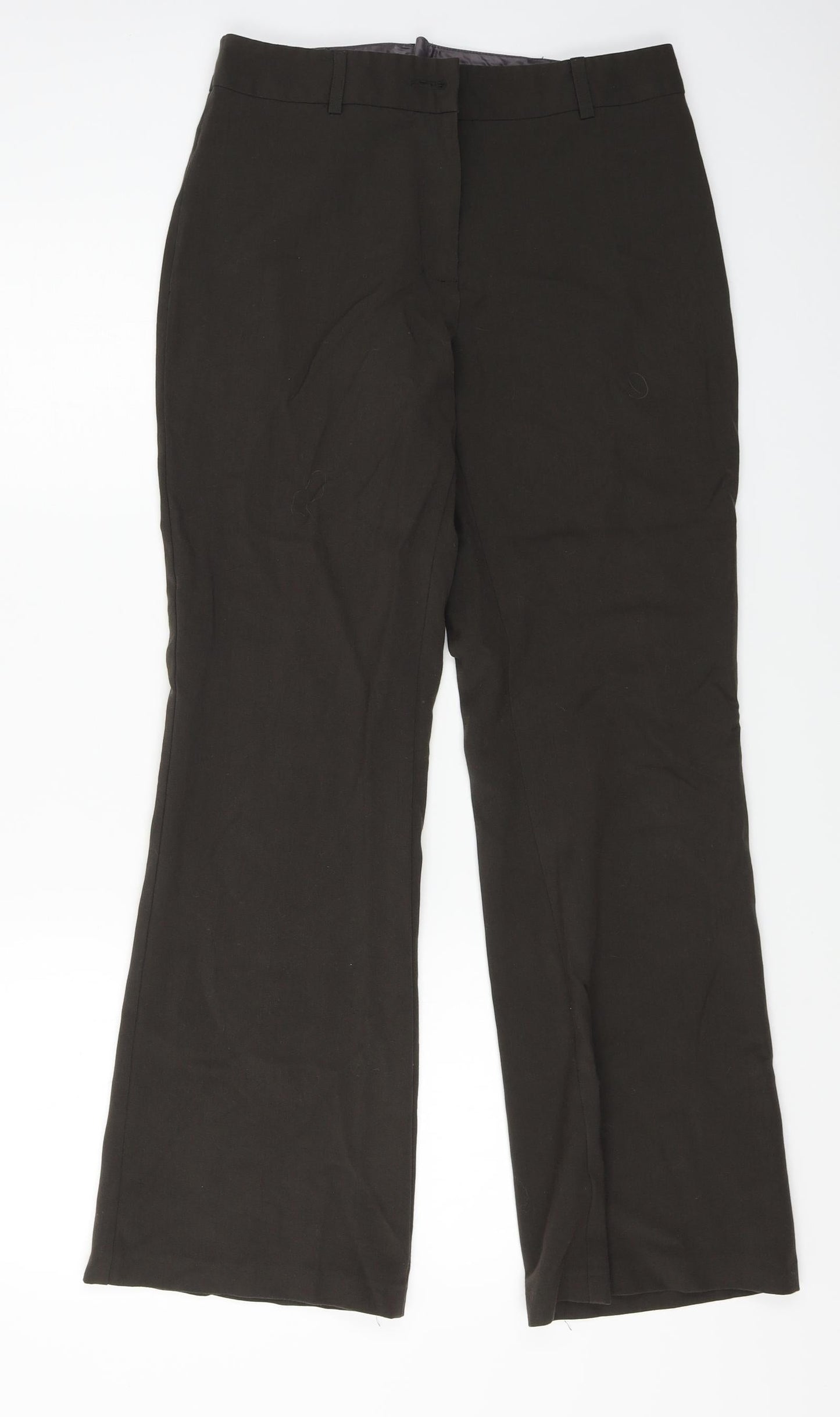 Marks and Spencer  Womens Brown   Trousers  Size 12 L24 in