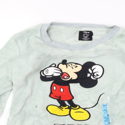 Preloved Disney  Womens Green   Pullover Jumper Size 10 - Detail