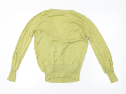 Next  Womens Yellow   Pullover Jumper Size 12
