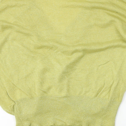 Next  Womens Yellow   Pullover Jumper Size 12