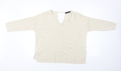 Marks & Spencer  Womens Beige   Pullover Jumper Size 18