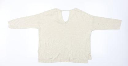 Marks & Spencer  Womens Beige   Pullover Jumper Size 18