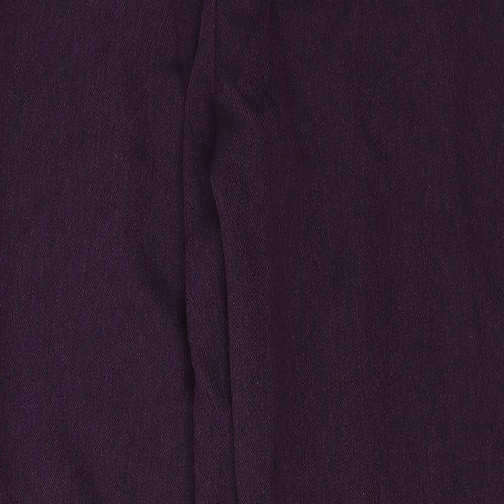 the nicole lewis collection  Womens Purple   Trousers  Size 12 L22 in