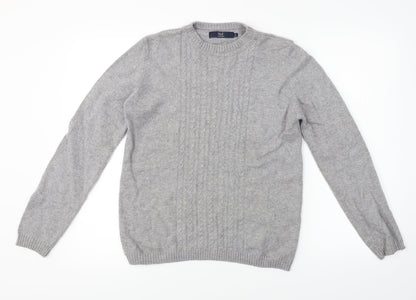 ISLE  Womens Grey   Pullover Jumper Size S