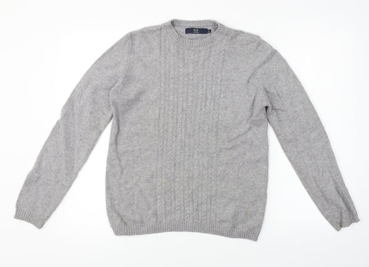 ISLE  Womens Grey   Pullover Jumper Size S
