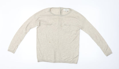 Next  Womens Beige   Pullover Jumper Size 10