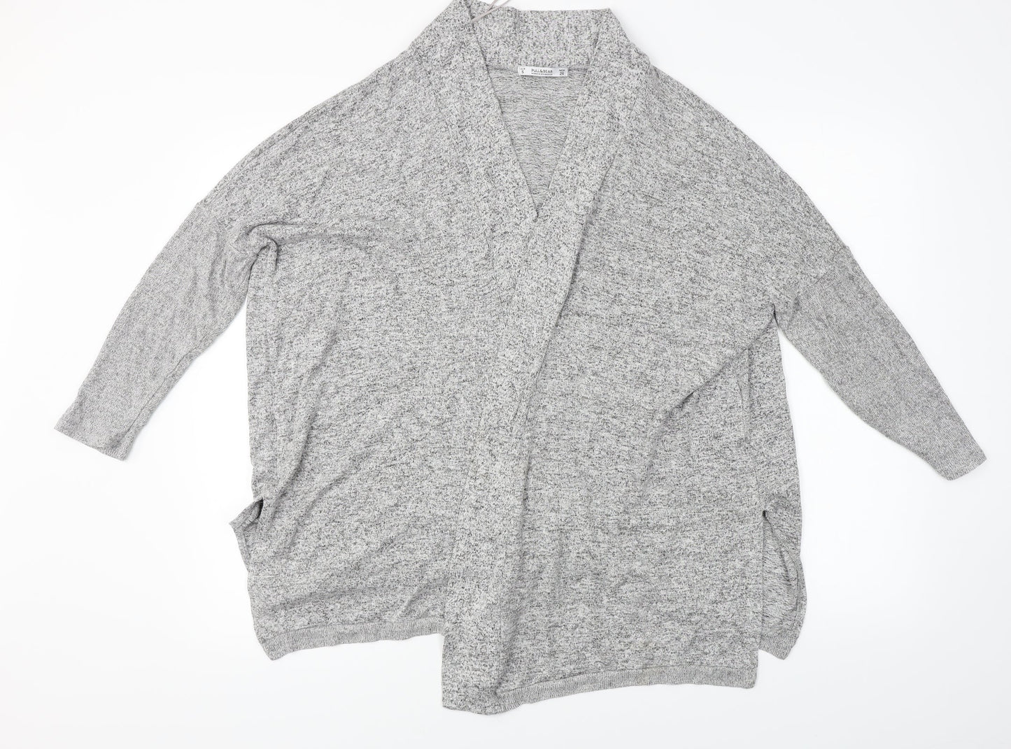 Pull&Bear  Womens Grey   Cardigan Jumper Size S