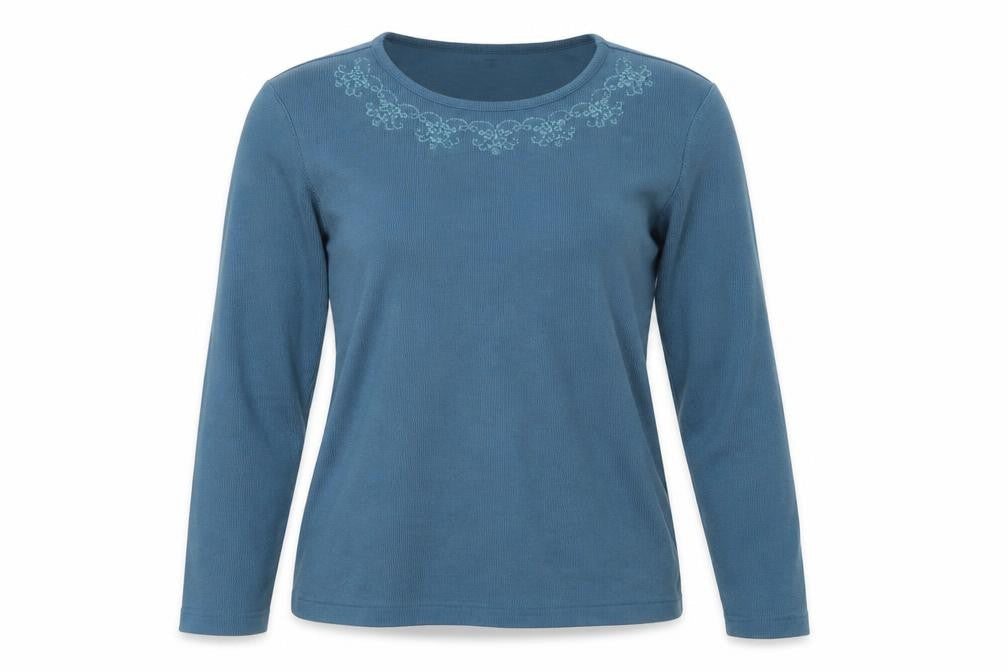 Bonmarché Womens Blue Pullover Jumper Size S