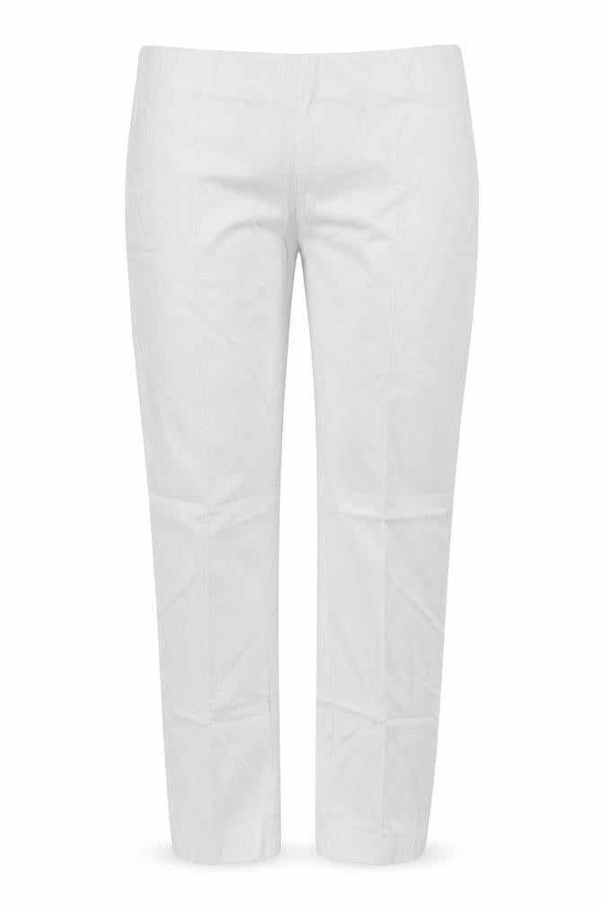 Preworn  Womens White   Trousers  Size 32 in L24 in