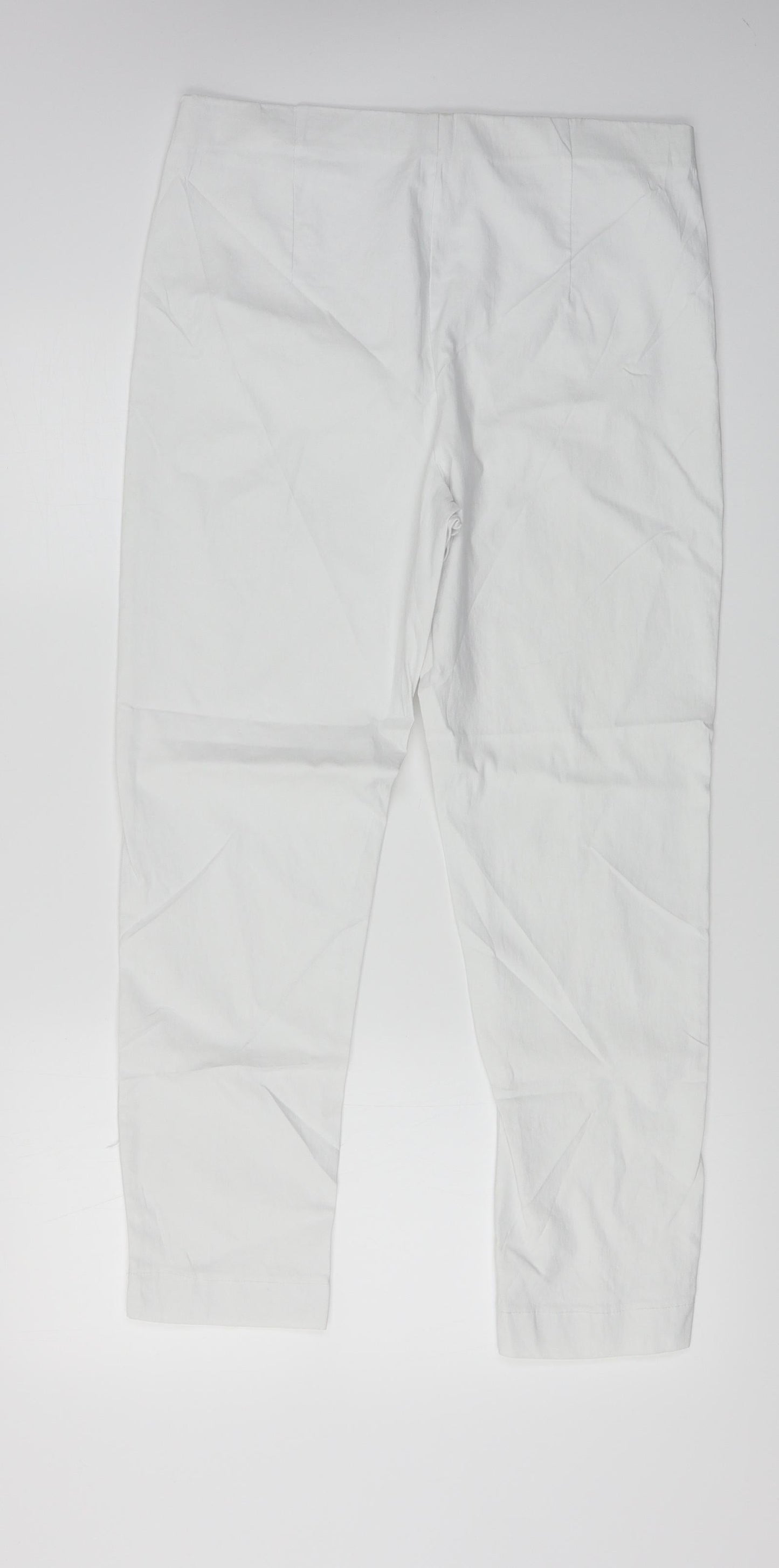 Preworn  Womens White   Trousers  Size 32 in L24 in