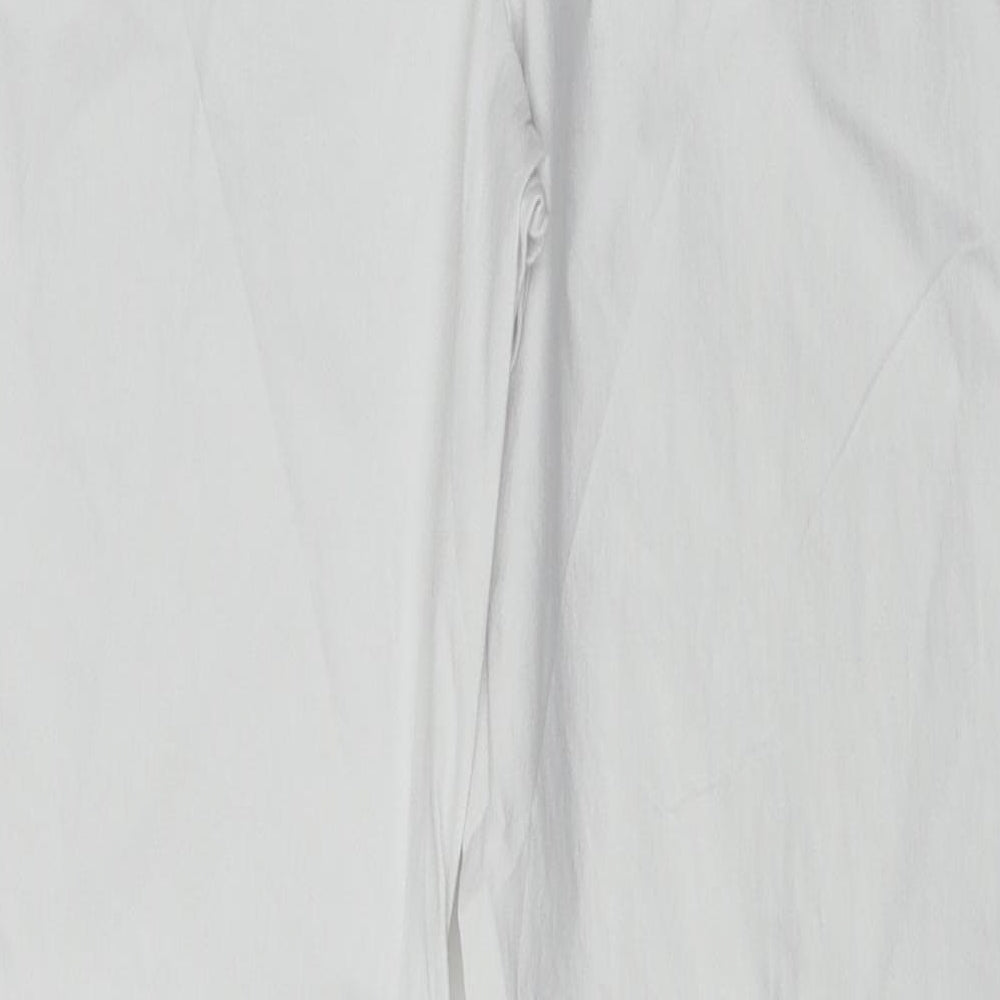 Preworn  Womens White   Trousers  Size 32 in L24 in
